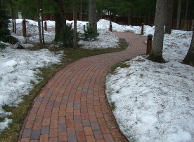 Pflastersteine verlegen mit Klinker Pflastersteine verlegen mit Klinker