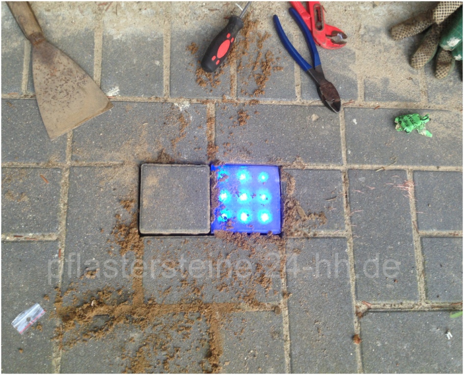 Benbeleuchtung LED Blau